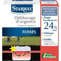 Déblocage d'urgence fosses bloquees 3x200gr