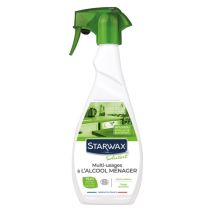 Nettoyant multiusage à l'alcool ménager Ecocert 500ml - STARWAX SOLUVERT