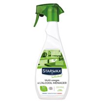 Nettoyant multiusage à l'alcool ménager Ecocert 500ml - STARWAX SOLUVERT