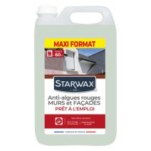 Traitement algues rouges mur et façade 6L - STARWAX
