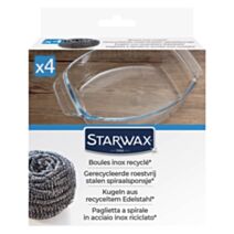 4 boules inox recyclées - STARWAX