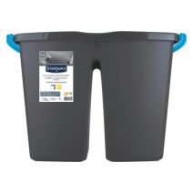 Seau double bac 14l - STARWAX