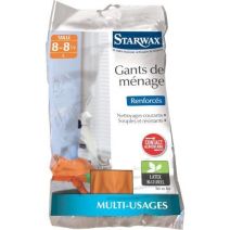 Gants de ménage renforcés taille 8 - 1 paire