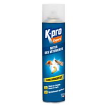 Aérosol mites et larves de vêtements 400ml - K.PRO
