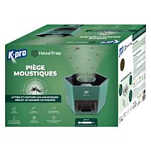 Piège électrique à moustiques  + 1 seringue d'attractif - K.PRO