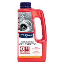 Déboucheur gel Express 5min 1L - STARWAX