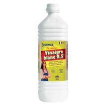 Vinaigre blanc ménager 9,5° citron 1L - STARWAX THE FABULOUS