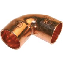 Raccord cuivre à souder coude 90° femelle/femelle Ø22