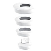Bouchon universel blanc Ø36 < Ø58 mm - WIRQUIN