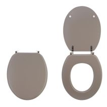 Abattant WC Colors Line taupe mat