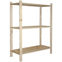 Etagère pin l. 70 x H. 90 x p. 30cm - SERVARY 