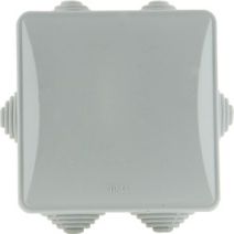 Boîte Carrée Etanche 8x8x4cm IP44