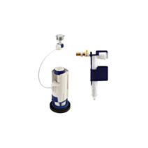 Mécanisme chasse d'eau à câble + robinet flotteur - NICOLL