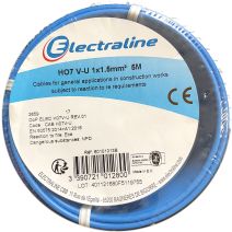 Cour.Film HO7 V-U 1x1.5mm² Bleu 5M