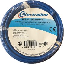 Cour.Film HO7 V-U 1x2.5mm² Bleu 5M