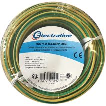 Cour.Film HO7 V-U 1x2.5mm² V/Jaune 25M