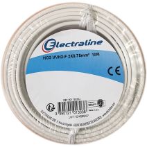 Cour.Film HO3 VVH2-F 2X0.75mm² Blanc 10M