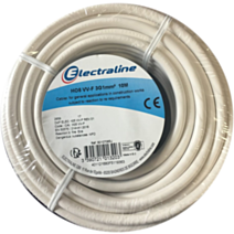 Cour.Film HO5 VV-F 3G1mm² Blanc 10M