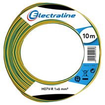 Cour.Film HO7 V-R 1x6mm² V/Jaune 10M