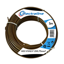 Cour.Film HO3 VVH2-F 2X0.75mm² V/O 5M