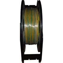 1/2 touret HO7 V-R 1x10mm² V/Jaune 100M