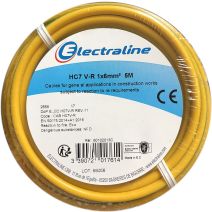 Cour.Film HO7 V-R 1x6mm² V/Jaune 5M