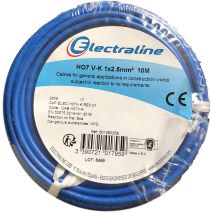 Cour.Film HO7 V-K 1x2.5mm² Bleu 10M
