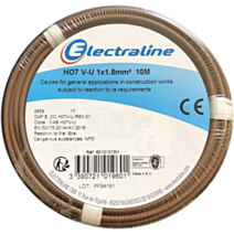 Cour.Film HO7 V-U 1x1.5mm² Marron 10M