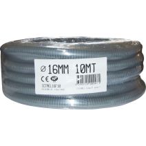Gaine ICTA avec tirefil 16mm² 10m gris ELECTRALINE