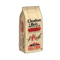 Charbon de bois qualité restaurant  - GRILL O’BOIS