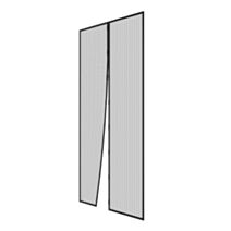 Moustiquaire rideau aimantée 100x220cm noir - MOUSTIKIT