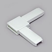 Pièces d'angle moustiquaire fixe - marron - MOUSTIKIT