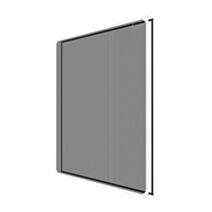 Moustiquaire Cadre PVC magnétique L1,30xH1,50m Blanc