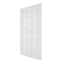 Rideau de porte Moustiquaire L1,30xH2,30m Blanc - MOUSTIKIT CONFORT