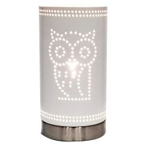 Lampe sensitive hubu chrome/blanc
