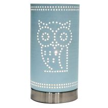 Lampe sensitive hubu chrome/bleu