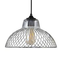 Suspension Simars métal chrome - BOUDET