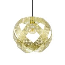 Suspension Alben métal doré Ø40cm E27 - C CREATION- 304170