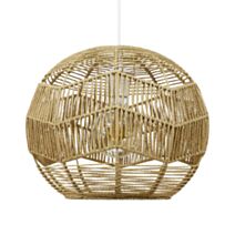 Suspension Carane ficelle de papier naturelle Ø34cm - C-CREATION