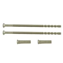 2 Douilles antivol + 2 vis nickel