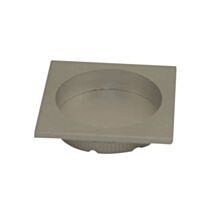 Poignées pour porte à galandage Carré en nickel - CHRISLIGNE