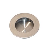 Poignée pour porte à galandage Rond inox Ø65mm - CHRISLIGNE