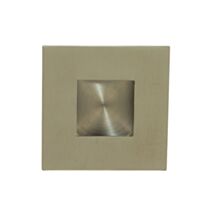 Poignée pour porte à galandage Carré en inox - CHRISLIGNE