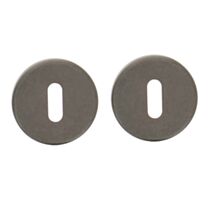 Rosaces avec trou de clé Mauriac patiné - CHRISLIGNE