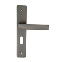 Poignées porte + plaque Vélizy trou de clé canon de fusil - CHRISLIGNE