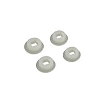 2 portées C6 et 2 portées C7 nylon blanc - LINEA BERTOMANI