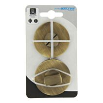 Rosace condamnation vieil or x2 - LINEA BERTOMANI