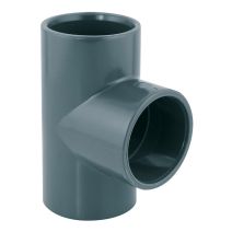 Té égal PVC pression 90° Ø63