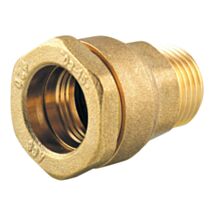 raccord laiton compression d20 male 1/2