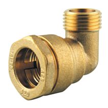 coude male laiton compression d20 male 1/2